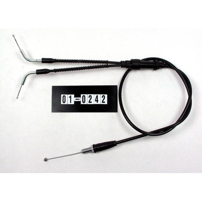 Motion Pro 2 Into 1 Black Throttle Cable For Yamaha Banshee 350 YFZ350 1987-2006
