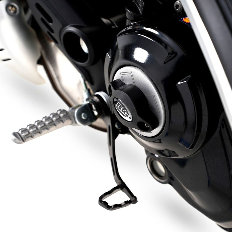Load image into Gallery viewer, R&amp;G Racing Engine Case Sliders LHS For 2015-2020 Ducati Scrambler Classic

