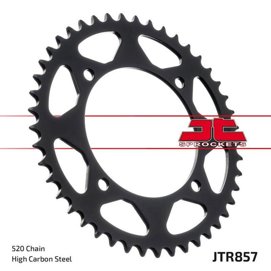 JT Sprockets Rear Steel Sprocket 43 Tooth 43T 520 Chain JTR857.43