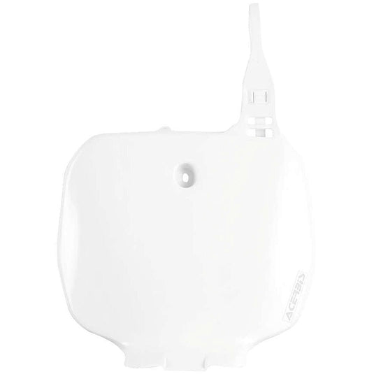 Acerbis White Front Number Plate for Yamaha - 2042370002