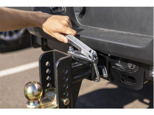 No-Tool Anti-Rattle Hitch Clamp for 2" Receiver