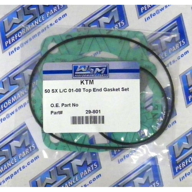 Load image into Gallery viewer, WSM Top End Gasket Kit For KTM 50 SX / Pro Jr / Sr 01-08 29-801
