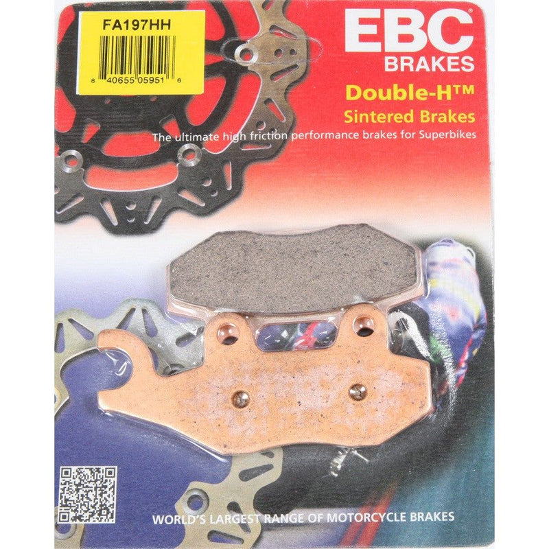 Load image into Gallery viewer, EBC 1 Pair Sintered HH Race Formula Brake Pads MPN FA197HH
