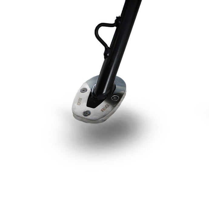 R&G Racing Silver Kickstand Shoe For 2022-2024 Husqvarna Norden 901