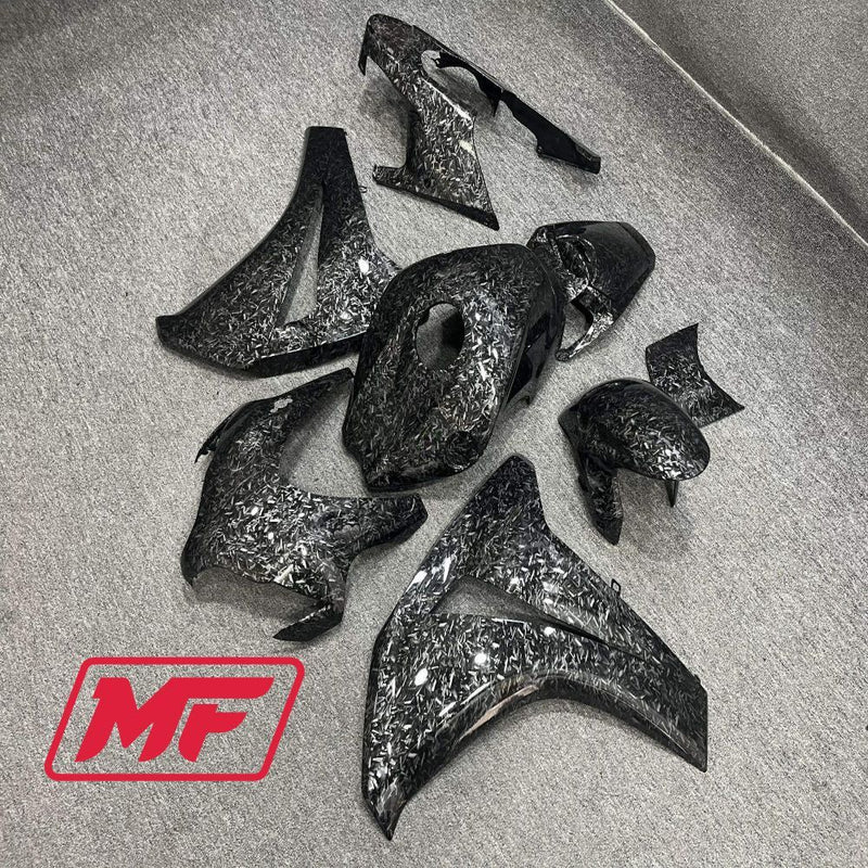 Load image into Gallery viewer, Monster Fairings Full Kit Honda CBR1000RR 08-11 Forged Carbon Fiber Style + Windshield + Gas Tank Cover
