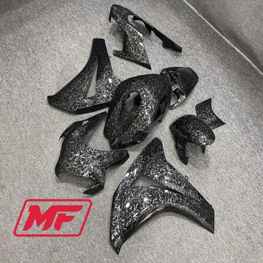 Monster Fairings Full Kit Honda CBR1000RR 08-11 Forged Carbon Fiber Style + Windshield + Gas Tank Cover