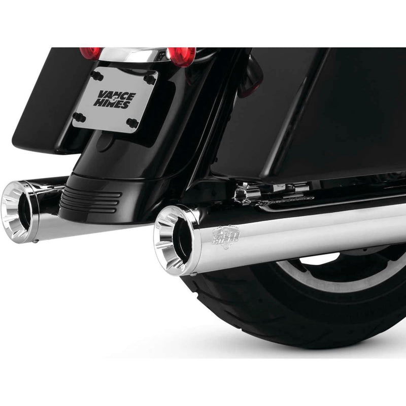 Load image into Gallery viewer, Vance &amp; Hines 16714 Eliminator 400 Slip-Ons, Chrome VH-0243 1801-1066
