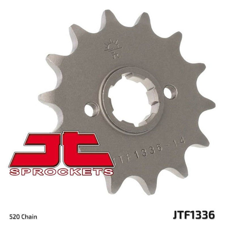 Load image into Gallery viewer, JT SPROCKETS Front and Rear Steel Sprocket Kit for OffRoad HONDA XR350R 1985
