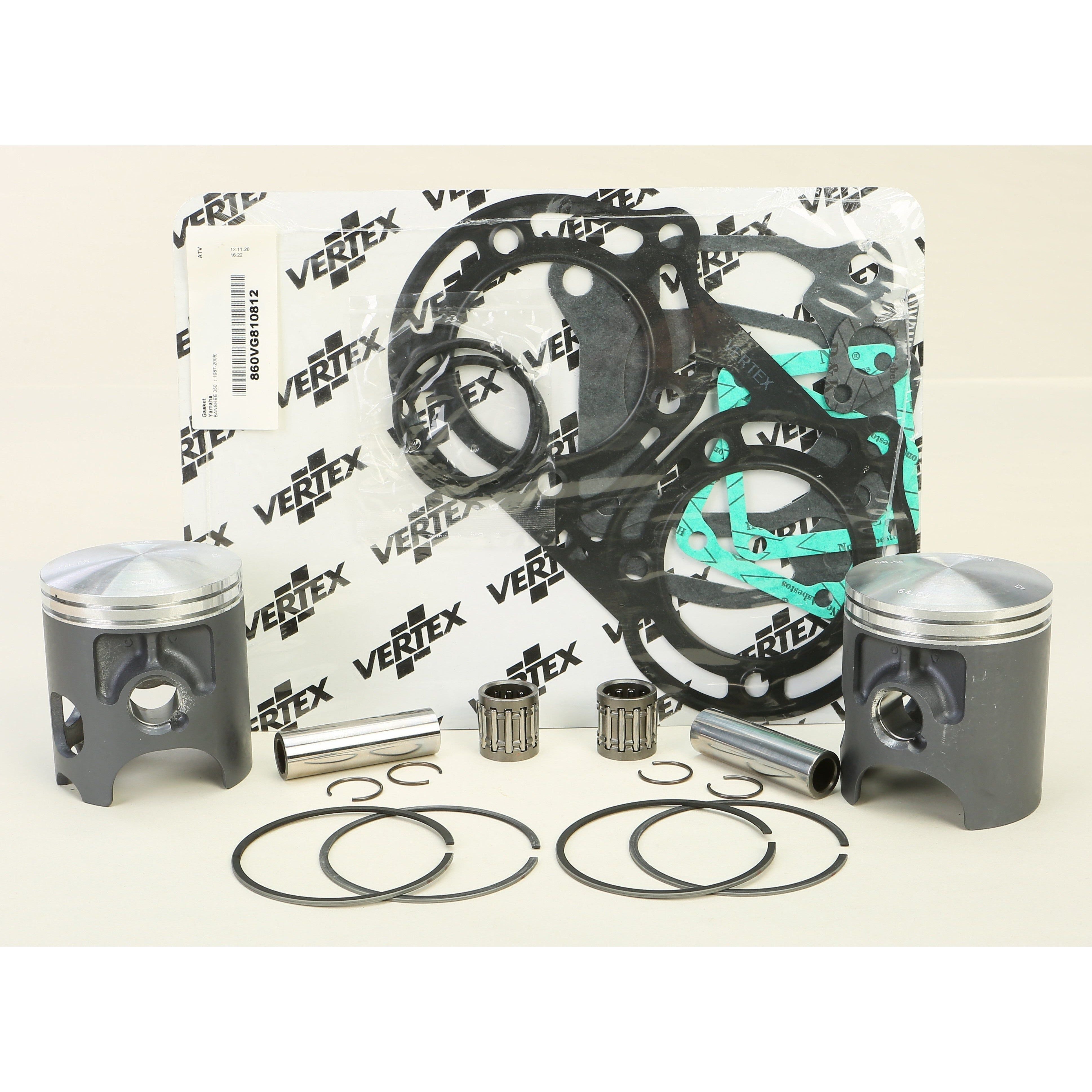 Vertex Top End Piston Kit Partno. VTK22568075