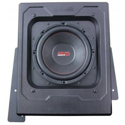 SSV Works Behind Seat SSV Subwoofer Box With Front 8" Speaker Pods For Polaris Slingshot 15-21