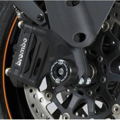 Load image into Gallery viewer, R&amp;G Racing Black Fork Protectors For 2008-2009 KTM 690 Enduro
