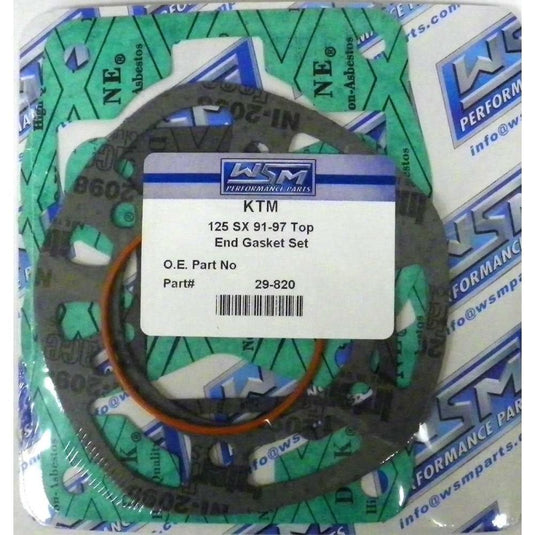 WSM Top End Gasket Kit For KTM 125 EXC / SX 94-97 29-820