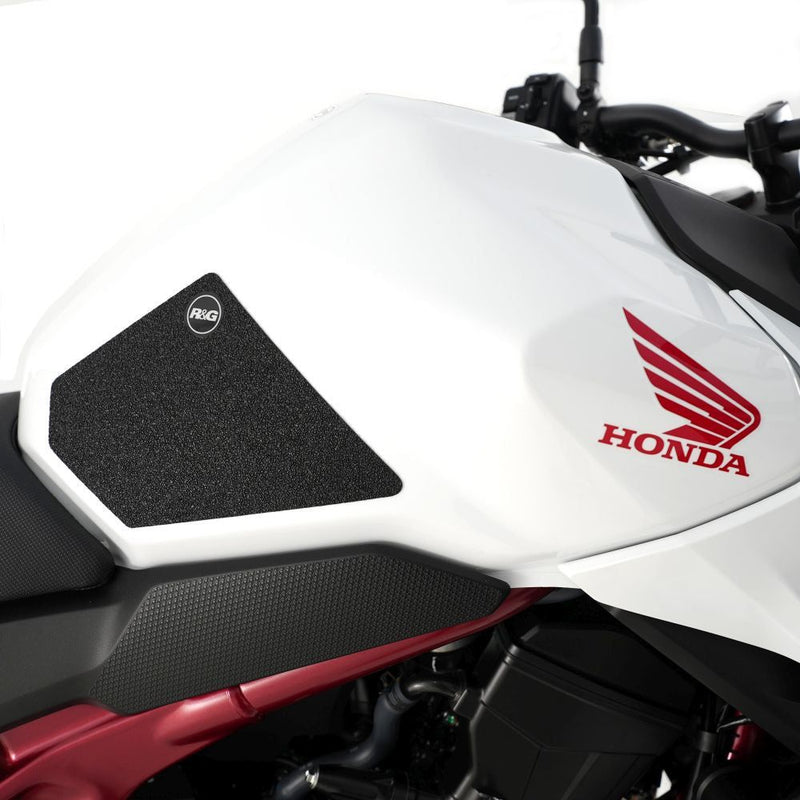 Load image into Gallery viewer, R&amp;G Racing Clear Tank Traction Grips For 2023-2024 Honda CB750 HORNET EZRG358CL
