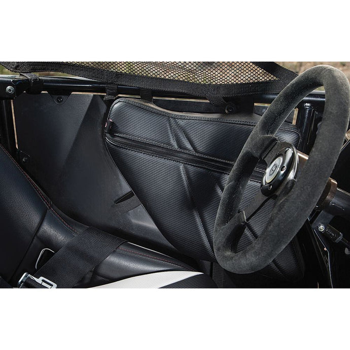 Pro Armor Door Knee Pads with Storage Black - P141054
