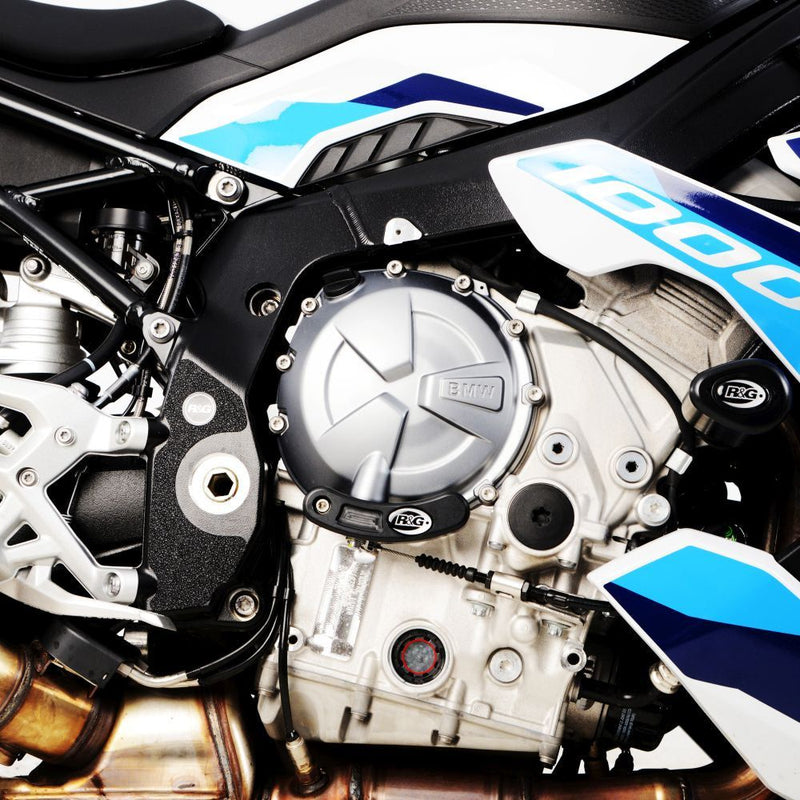 Load image into Gallery viewer, R&amp;G Racing Black Engine Case Sliders RHS For 2024-2024 BMW M 1000 XR
