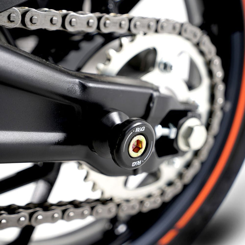 Load image into Gallery viewer, R&amp;G Racing White Cotton Reels For 2022-2024 CF-Moto 300NK
