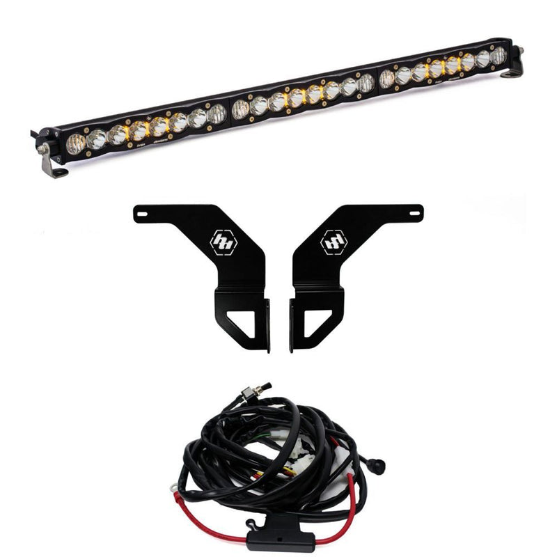 Load image into Gallery viewer, Baja Designs Bumper LED Light Kit 30 inch S8 Series Driving/Combo Pattern Clear Lens 447803
