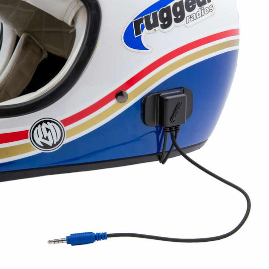 Rugged Radios SUPER SPORT Wired Helmet Kit with Alpha Audio Speakers & Mic HK-SPORT