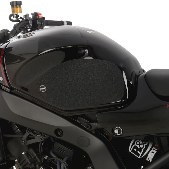 R&G Racing Black Tank Traction Grips For 2022-2023 Yamaha XSR900 EZRG944BL
