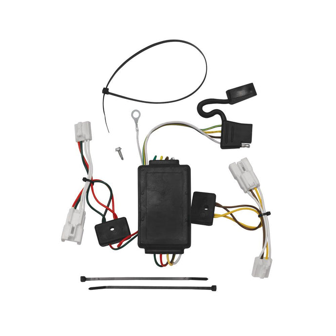 T-One T-Connector Harness, 4-Way Flat, w/Circuit Protected Module fits 2007-12 Hyundai Santa Fe & 2010-13 Kia Forte Sedan