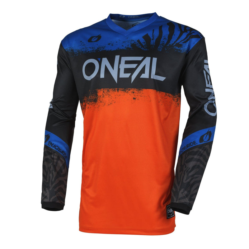 Load image into Gallery viewer, Motocross Jersey 242 O&#39;Neal Element Shocker Black / Orange Motocross Jersey
