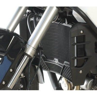 Load image into Gallery viewer, R&amp;G Racing Black Aluminum Radiator Guard For 2012-2018 Honda Crosstourer

