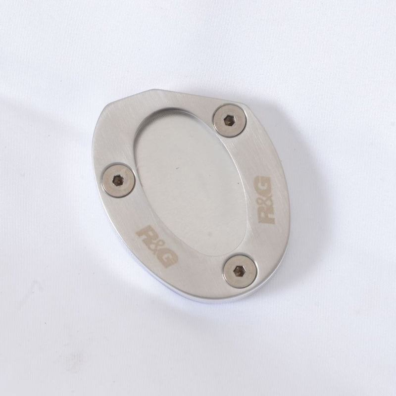 Load image into Gallery viewer, R&amp;G Racing Silver Kickstand Shoe For 2020-2024 Kawasaki Ninja 1000SX ZX1000
