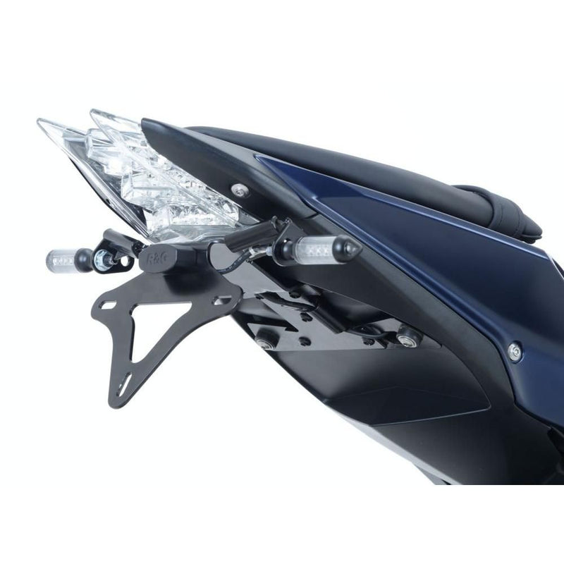 Load image into Gallery viewer, R&amp;G Racing Black Tail Tidy License Plate Holder LP0092BK
