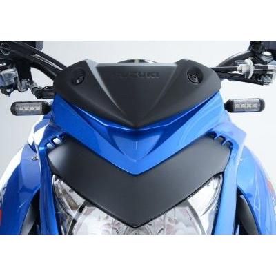 Load image into Gallery viewer, R&amp;G Racing Black Front Indicator Adapter Kit FAP0011BK
