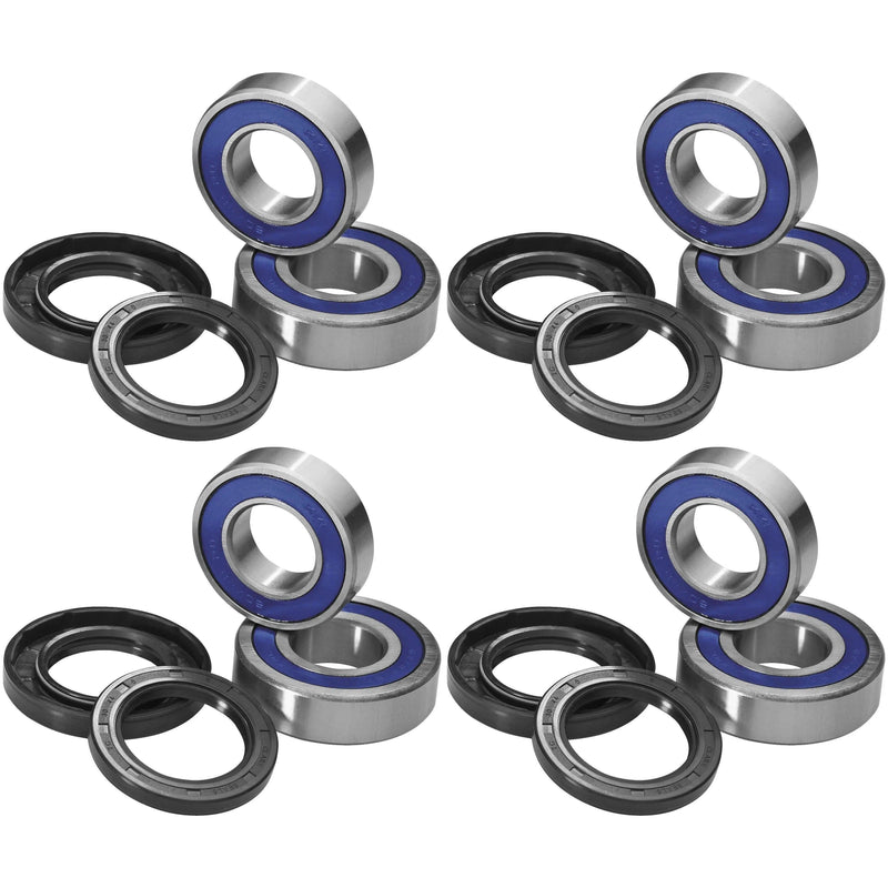 Load image into Gallery viewer, QUADBOSS Front and Rear Wheel Bearing Kits for Polaris RZR XP 1000 TURBO 2016
