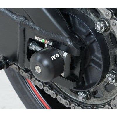 Load image into Gallery viewer, R&amp;G Racing Black Swingarm Protectors For 2013-2014 Honda CRF450R
