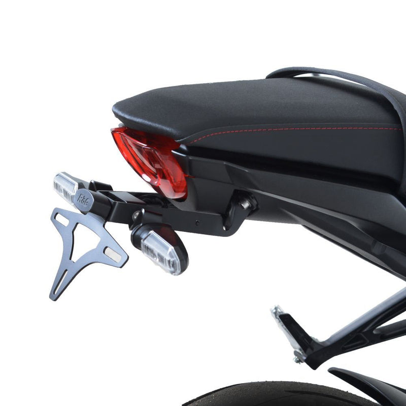 Load image into Gallery viewer, R&amp;G Racing Black Tail Tidy License Plate Holder For 2018-2019 Honda CB1000R PLUS
