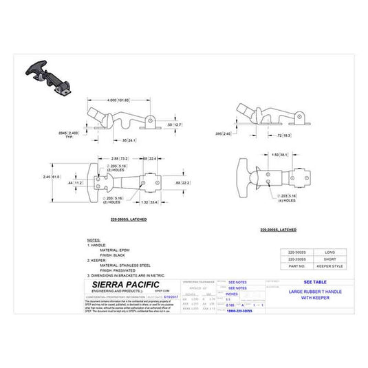 Flexible Rubber Hold Down with Stainless Steel Bracket