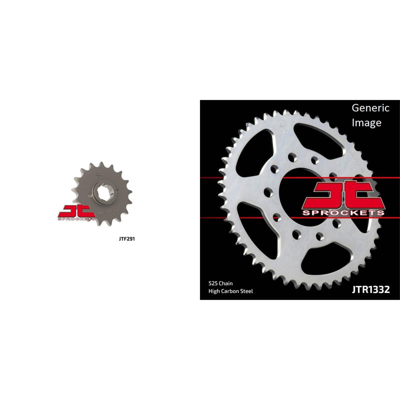 Load image into Gallery viewer, Front &amp; Rear Sprocket Kit for Street HONDA CMX450 C Rebel 1986-1987
