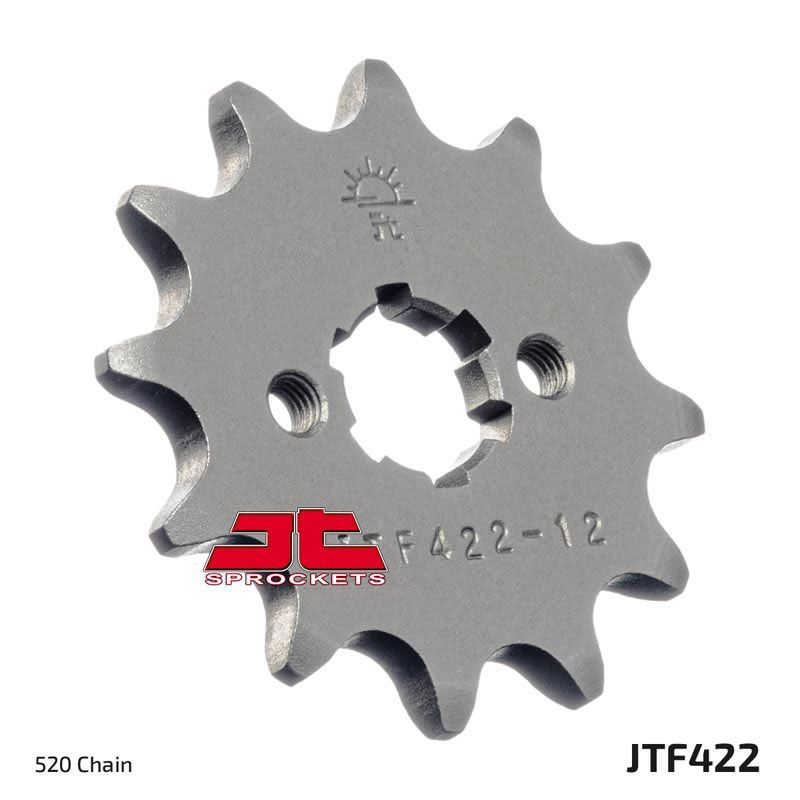 JT Sprockets Front Steel Countershaft Sprocket 12 Tooth 12T 520 Chain For Yamaha YZ175 1976 JTF422.12