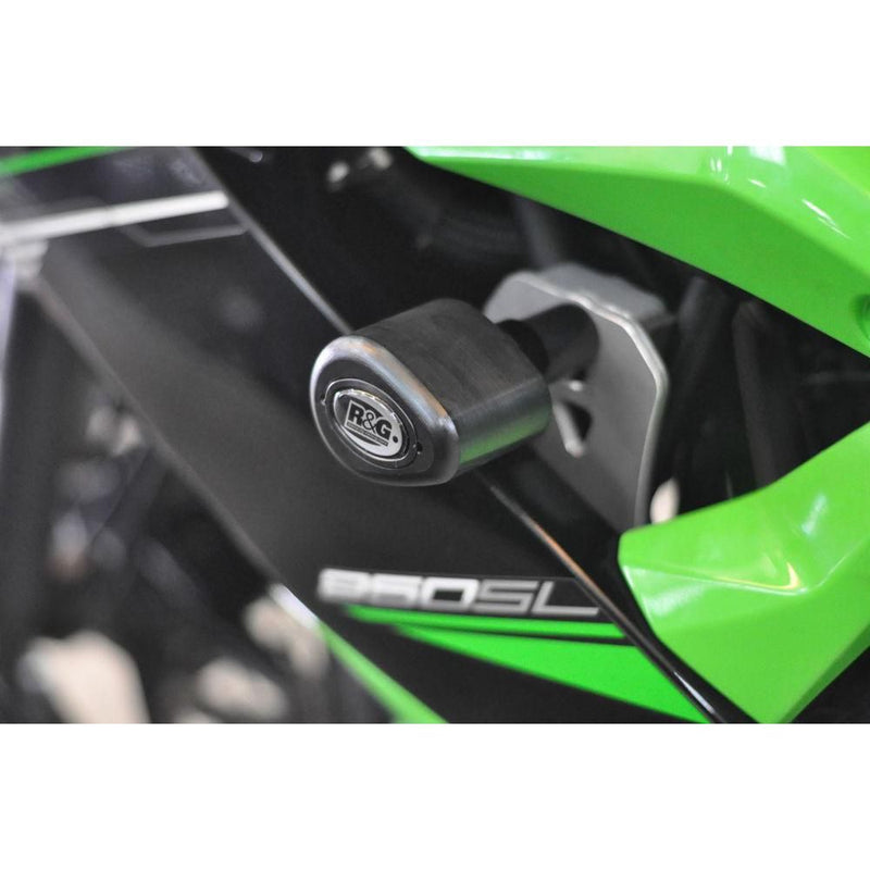 Load image into Gallery viewer, R&amp;G Racing Black Aero Style Crash Protectors CP0381BL
