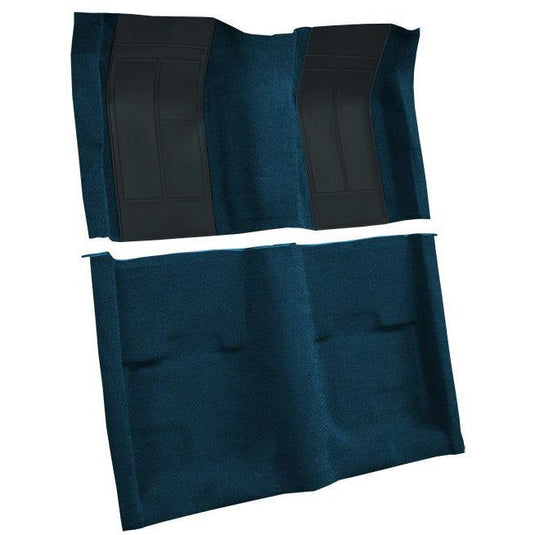 ACC Replacement Carpet Kit For 1970 Ford Mustang Mach I with 2 Medium Blue Inserts Fastback - CHOOSE COLOR