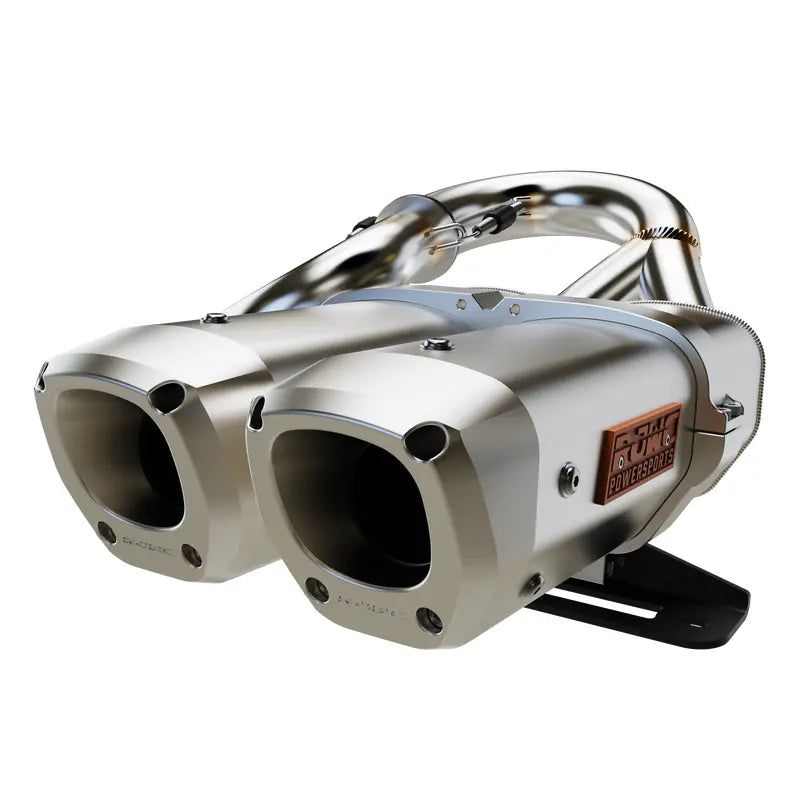 Load image into Gallery viewer, RJWC Dual APX Exhaust For Can-Am Defender HD8/HD10/XMR/Maverick Trail 2016-2024
