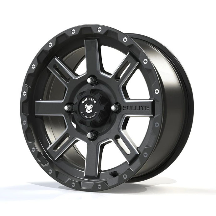 Bullite Lancer Wheel 14X7.0 Gun Metal 4/137 5+2