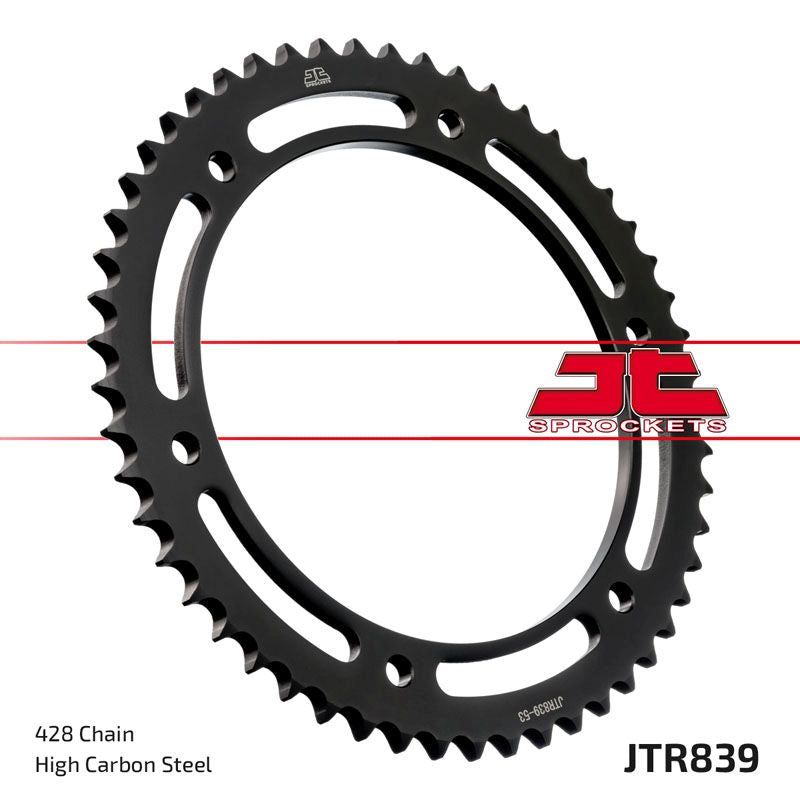 Load image into Gallery viewer, JT Sprockets Front Steel Sprocket 43 Tooth 43T 428 Chain For Yamaha TDR125 1989-1992 JTR839.53
