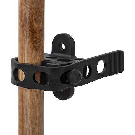 Small Rubber Clamps - Holds Objects 3/4 to 2 Inch Diameter - Sold as Pair (2)