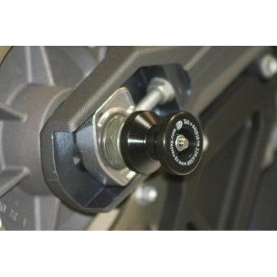 Load image into Gallery viewer, R&amp;G Racing Black Spindle Sliders For 2007-2008 BMW G650X Challenge
