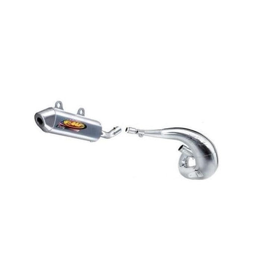 FULL FMF FATTY PIPE+ SHORTY SILENCER FULL EXHAUST 07-12 KTM 105SX 105XC
