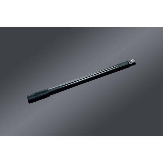 Kuryakyn Black Hex Grooved Billet Radio Stereo Antenna Harley Touring 1989-2017