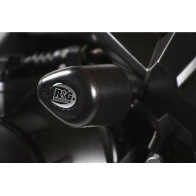 Load image into Gallery viewer, R&amp;G Racing Black Aero Style Crash Protectors For 2007-2008 Kawasaki Z1000
