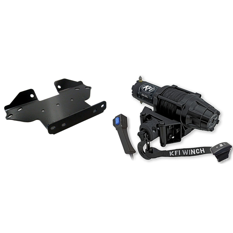 Load image into Gallery viewer, KFI Winch Kit For Kawasaki 650 Brute Force 4x4i 2006-2014
