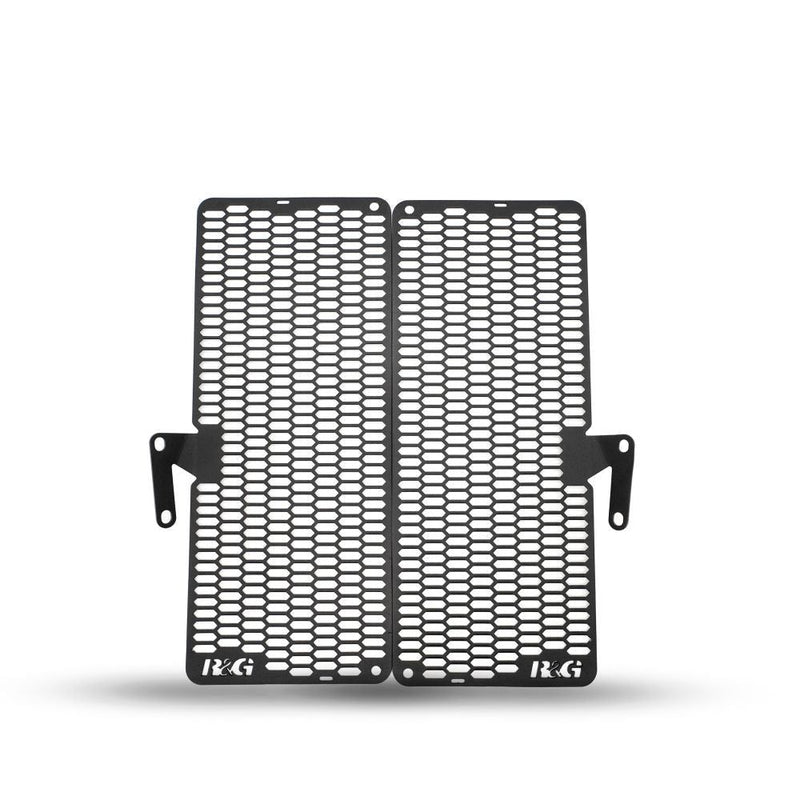 Load image into Gallery viewer, R&amp;G Racing Matt Titanium PRO Radiator Guard For 2021-2022 Ducati Multistrada V4
