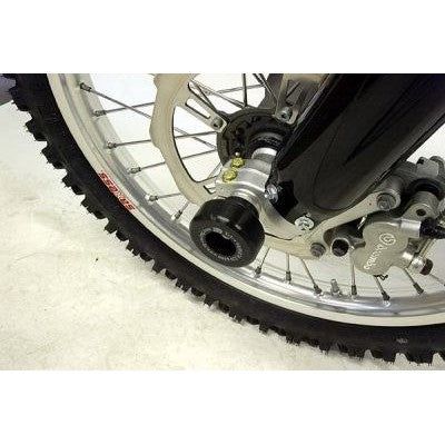 Load image into Gallery viewer, R&amp;G Racing Black Fork Protectors For 2008-2011 BMW G450X FP0088BK
