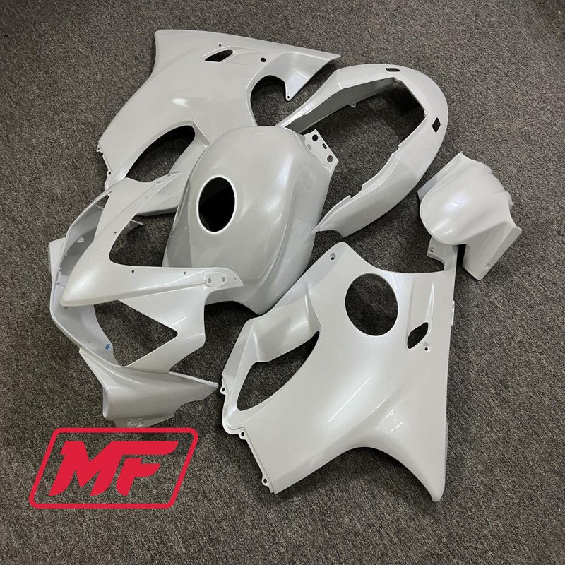 Load image into Gallery viewer, Monster Fairings Full Kit Honda CBR600F 04-07 Matte White + Windshield + Gas Tank Cover
