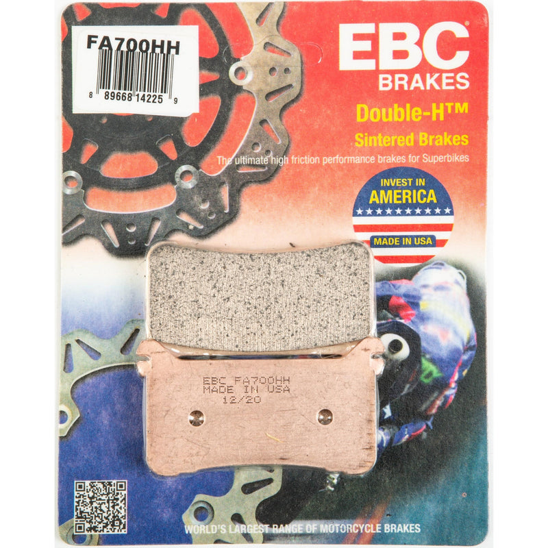 Load image into Gallery viewer, EBC 1 Pair Sintered HH Race Formula Brake Pads MPN FA700HH
